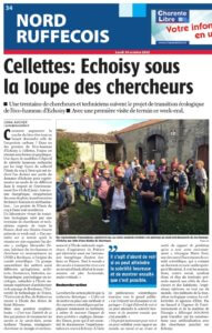 221024 Charente Libre Echoisy Sous Le Loupe Des Chercheurs